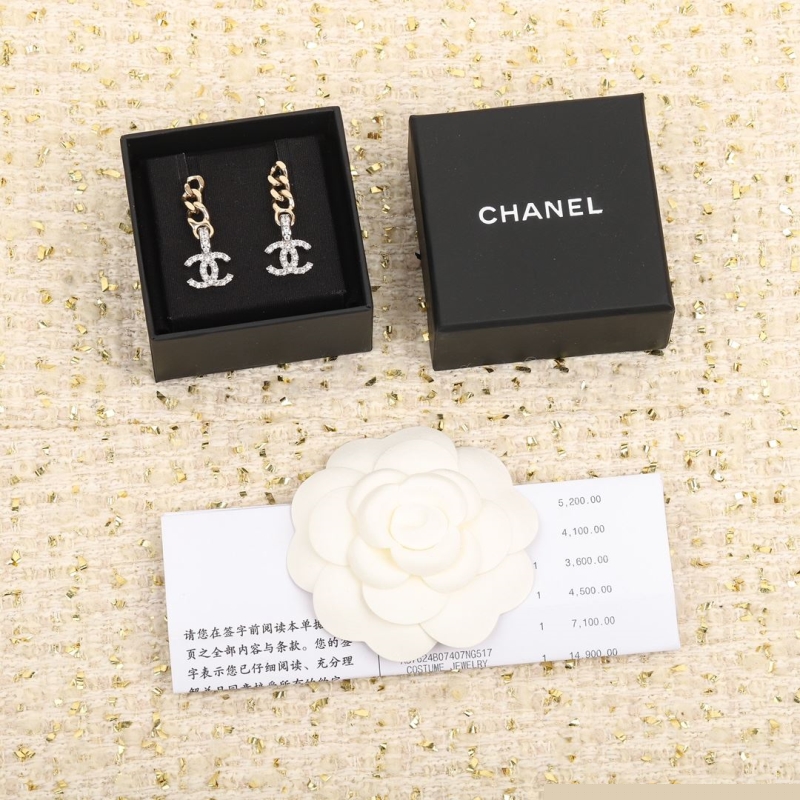Ch*el earrings